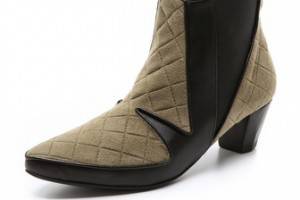Ohne Titel Quilted Low Booties