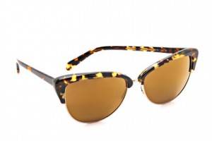 Oliver Peoples Eyewear Alisha Mirrored Polarized Sunglasses