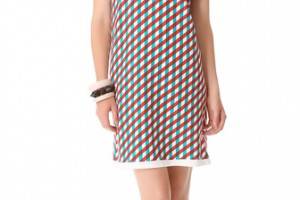 Opening Ceremony Double Print Boxy Dress