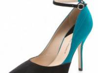 Paul Andrew Bouchra Suede Pumps