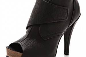 Pedro Garcia Chenoa Peep Toe Booties