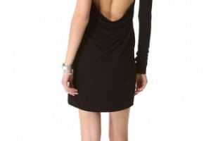 Pierre Balmain Asymmetrical Open Back Dress