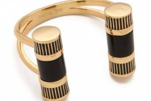 Rachel Zoe Beveled Barrel Bracelet