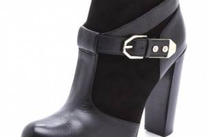 Rachel Zoe Carolyn Buckle Booties