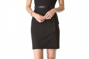 Rachel Zoe Charles Reverse Collar Dress