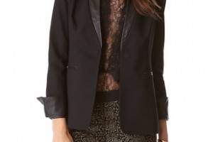 Rachel Zoe Finn Notch Collar Blazer