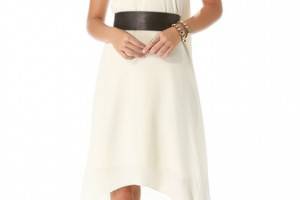 Ramy Brook Aubrey Dress with Leather Belt