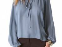 Ramy Brook Paris V Neck Blouse