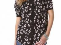 Rebecca Taylor Bobcat Long Sleeve Shirt