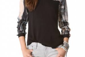 Rebecca Taylor Brushstroke Henley