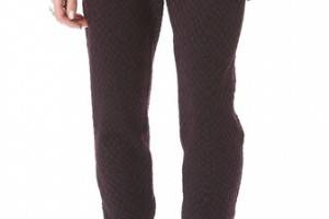 Rebecca Taylor Croc Slouch Pants