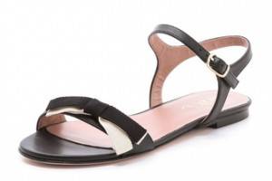 RED Valentino Bow Flat Sandals