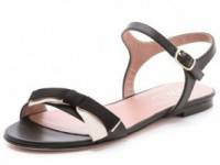 RED Valentino Bow Flat Sandals