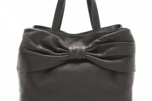 RED Valentino Calfskin Bow Satchel