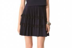 RED Valentino Pleated Dress