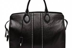 Rochas Large Leather Handbag