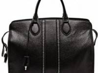 Rochas Large Leather Handbag