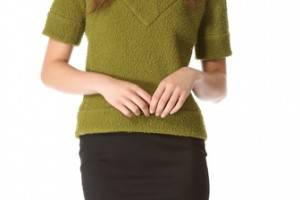 Rochas Short Sleeve Sweater