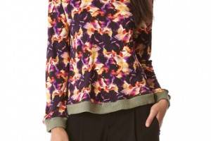 Saloni Print Sweatshirt