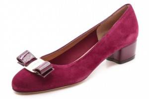 Salvatore Ferragamo Vara Bow Low Heels