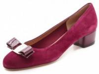 Salvatore Ferragamo Vara Bow Low Heels