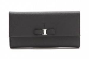 Salvatore Ferragamo Vara Icona Bow Wallet