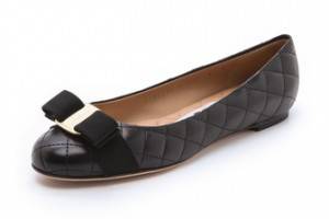 Salvatore Ferragamo Varina Quilted Flats