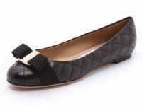 Salvatore Ferragamo Varina Quilted Flats