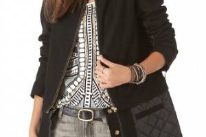 sass & bide The Whistle Blower Quilted Coat