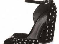 Schutz Chunky Heel Sandals