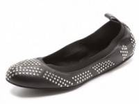 See by Chloe Studded Elastic Ballet Flats