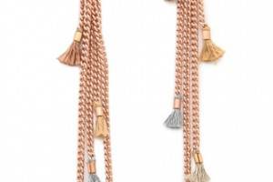 Shashi Lilu Chain Earrings