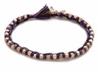 Shashi Silk Nugget Clasp Bracelet