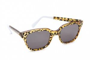 Sheriff&Cherry Classic Wild Cat Honey Sunglasses