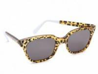 Sheriff&amp;Cherry Classic Wild Cat Honey Sunglasses