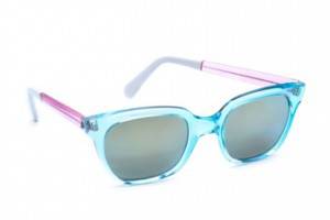 Sheriff&Cherry Colorblock Mirrored Sunglasses