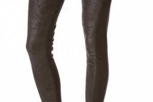 Siwy Mick Leather Panel Skinny Pants