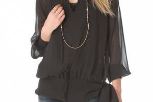 Skaist Taylor Tie Waist Blouse