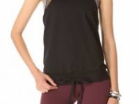 SOLOW Mesh Tank with Contrast Bra