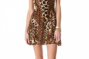 state & lake Open Back Mini Dress