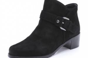 Stuart Weitzman Dude Buckle Booties