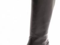 Studio Pollini Textured Cuff Riding Boots