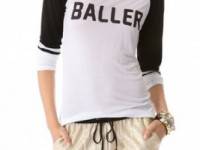 STYLESTALKER Baller Raglan Top