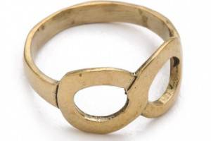 SunaharA Malibu Infinity Mid Knuckle Ring