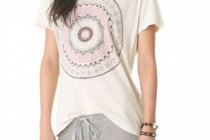 SUNDRY Loose Crew Neck Tee