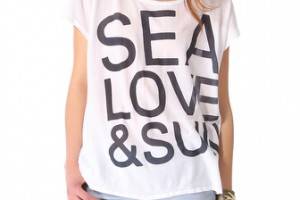 SUNDRY Sea, Love & Sun Tee