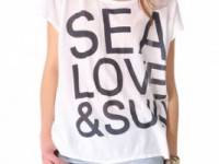 SUNDRY Sea, Love &amp; Sun Tee