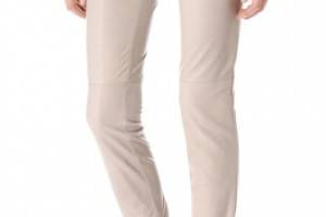T by Alexander Wang Lightweight Leather Trousers