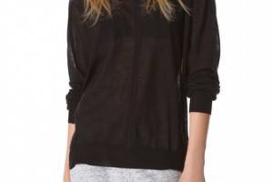 T by Alexander Wang Long Sleeve Pullover