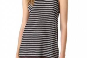 T by Alexander Wang Reversible Stripe Tank